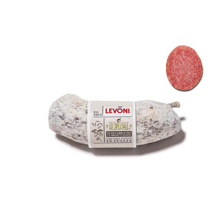 Lo Speziale" Salami - Toskanische Spezialität mit wildem Fenchel und Wiesenkümmel