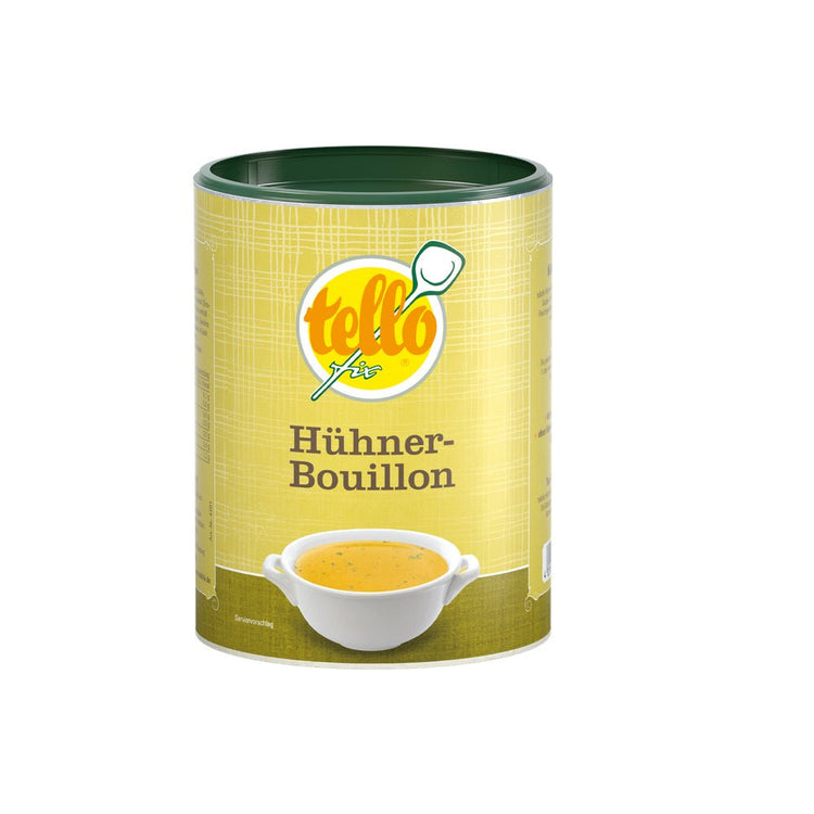 Aromatische tellofix Hühner-Bouillon - Die vielseitige und glutenfreie Brühe für Ihre Küche - Feinkost Delikatessen: Wurst und Fleisch Spezialitäten | Wurst-Fleisch.com