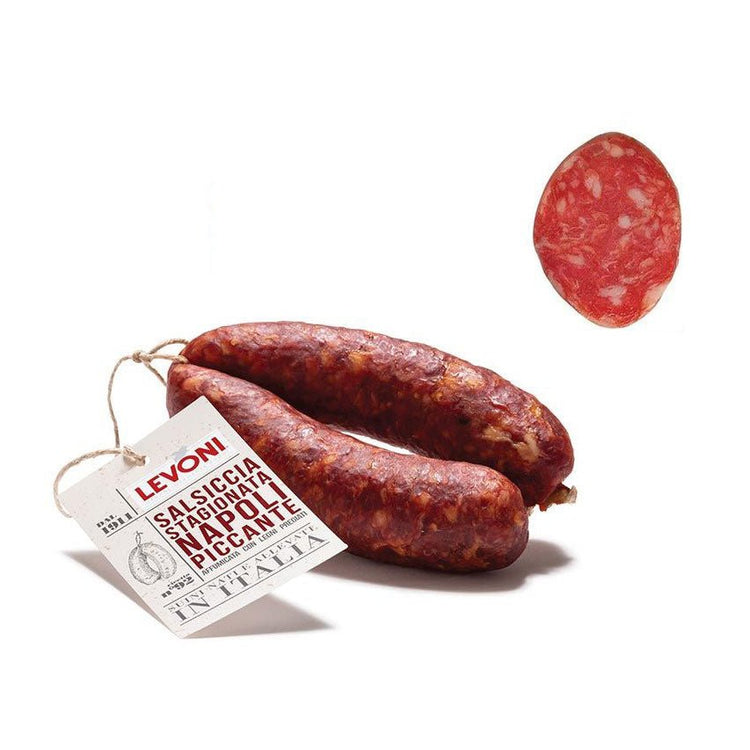 Levoni "Salsiccia Napoli piccante" gereifte, pikante Wurst à 0,35kg – Einzigartige Aromenvielfalt aus Italien – Entdecken Sie die Salsiccia Napoli piccante von Levoni! - Feinkost Delikatessen: Wurst und Fleisch Spezialitäten | Wurst-Fleisch.com
