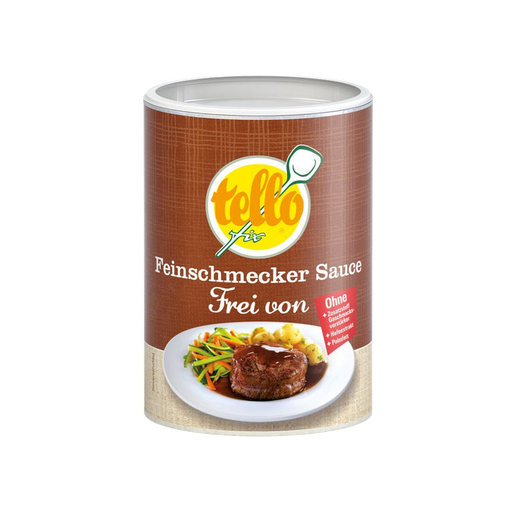 tellofix Feinschmecker Sauce zu Braten Frei von - Aromatische Würze für köstliche Gerichte - Feinkost Delikatessen: Wurst und Fleisch Spezialitäten | Wurst-Fleisch.com