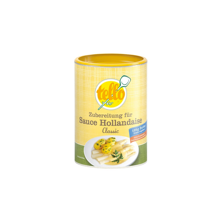 Tellofix Zubereitung für Sauce Hollandaise – Genuss ohne Geschmacksverstärker und Konservierungsstoffe - Feinkost Delikatessen: Wurst und Fleisch Spezialitäten | Wurst-Fleisch.com
