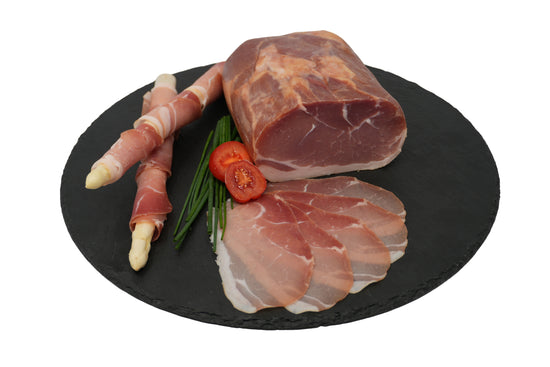 Lausitzer Schinken (ca. 1,1 kg) – Mild gesalzener, geräucherter Rohschinken