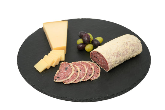 Trüffelino Trüffelsalami - Handwerkliche Delikatesse mit schwarzem Trüffel und Hartkäsemantel (ca. 300 g)