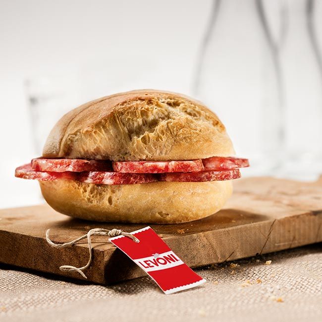Levoni "Cacciatore DOP" - Die würzige italienische Jägersalami à 0,20kg - Feinkost Delikatessen: Wurst und Fleisch Spezialitäten | Wurst-Fleisch.com