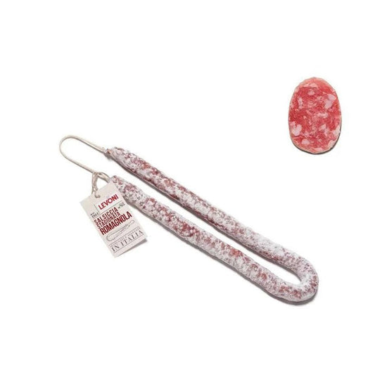 Levoni "Salsiccia Romagnola" Salami à 0,32kg – Authentischer Genuss aus der Romagna – Entdecken Sie die Salsiccia stagionata Romagnola von Levoni! - Feinkost Delikatessen: Wurst und Fleisch Spezialitäten | Wurst-Fleisch.com