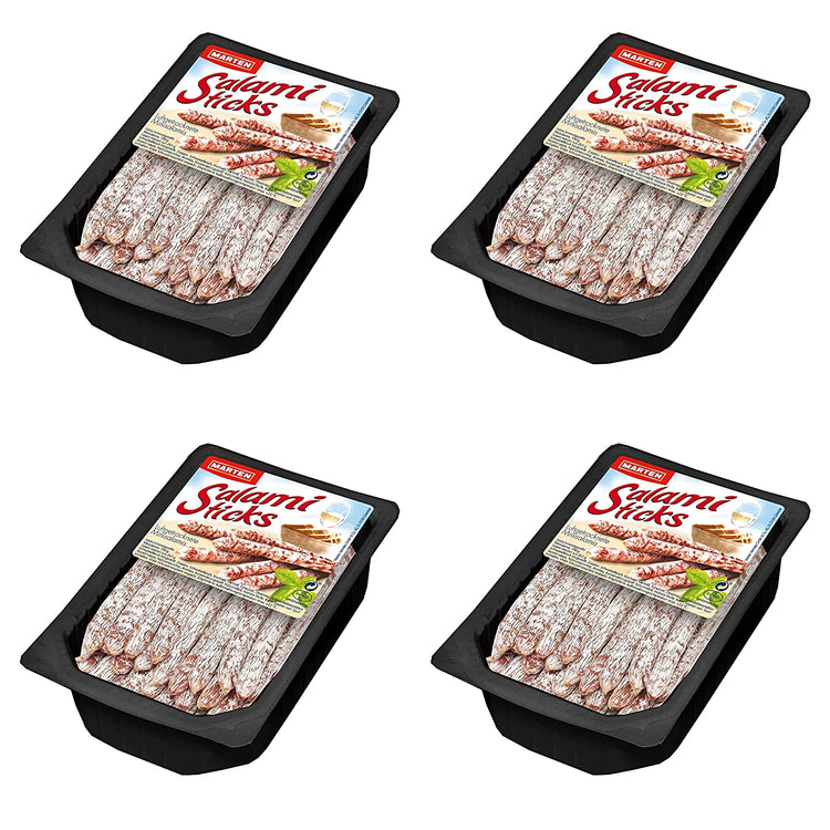 Marten Salami Sticks 300g: Genussvolle Vielfalt in praktischen Vorteilspacks! - Feinkost Delikatessen: Wurst und Fleisch Spezialitäten | Wurst-Fleisch.com
