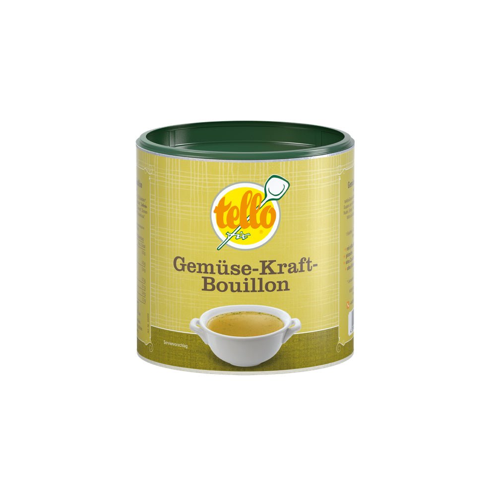 Natürliche und Geschmacksintensive tellofix Gemüse-Kraft-Bouillon – Bio, Vegan & Glutenfrei" - Feinkost Delikatessen: Wurst und Fleisch Spezialitäten | Wurst-Fleisch.com