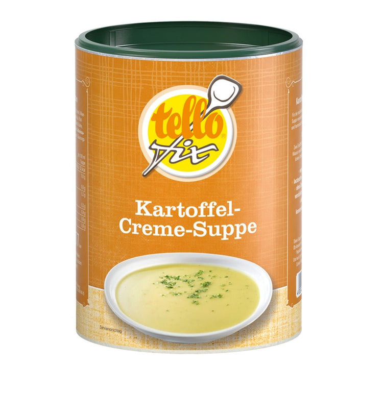 Tellofix Kartoffel-Creme-Suppe: Vielseitiger Genuss für Ihre Küche - Feinkost Delikatessen: Wurst und Fleisch Spezialitäten | Wurst-Fleisch.com