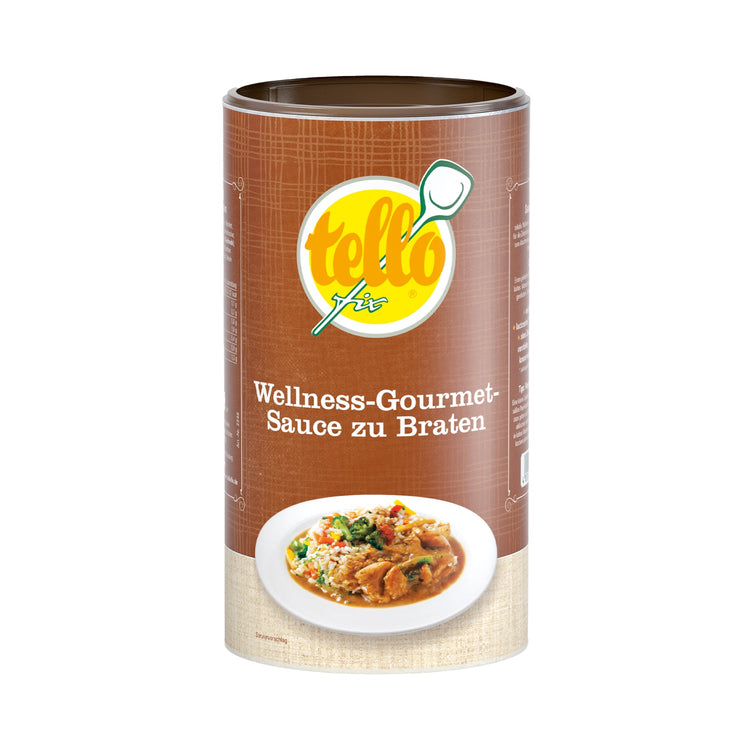 tellofix Wellness-Gourmet-Sauce - Vegane Würze für exquisites Aroma und fixe Vielfalt - Feinkost Delikatessen: Wurst und Fleisch Spezialitäten | Wurst-Fleisch.com
