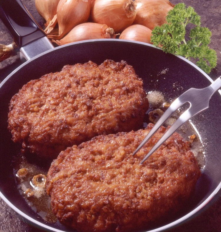 Tischfertig ofengebackene Frikadellen nach Hausfrauenart im Frischepack 10x125g (1.25 kg) - Feinkost Delikatessen: Wurst und Fleisch Spezialitäten | Wurst-Fleisch.com